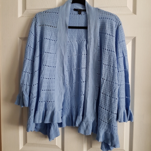 3/4 Bell Sleeve Cardigan - Picture 1 of 6